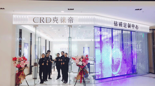 p3.91珠宝店橱窗led透明屏